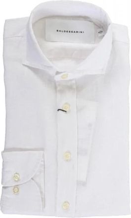 Baldessarini Overhemden > Casual Overhemden - Heren - Casual Overhemden - Wit - 3XL - Overhemden
