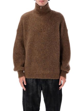 Isabel Marant Brown High Neck Sweater