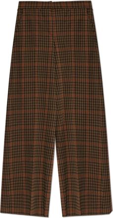 Max Mara Memiro Broek - Dames - Broeken - Bruin - Maat: S Katoen