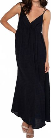 See U Soon Coco Long Maxi Dress In Navy