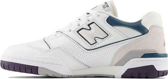 New Balance 550 White Purple Green BB550WCB