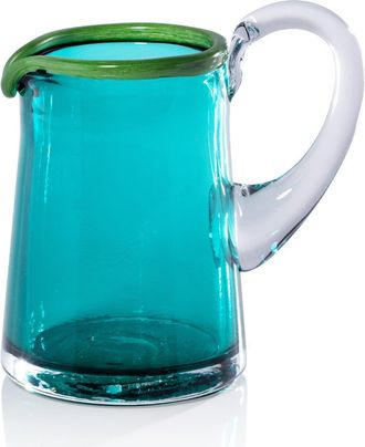 Zodax Small Glass Pitcher in Blue Multicolor at Nordstrom Rack