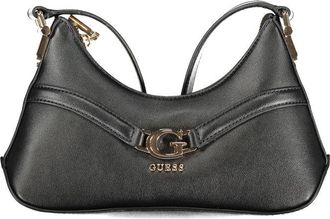 Guess Nero Poliuretano Women Shoulder Womens Bag