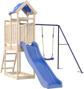 vidaXL Parque Infantil De Exterior De Madera Maciza De Pino Vidaxl