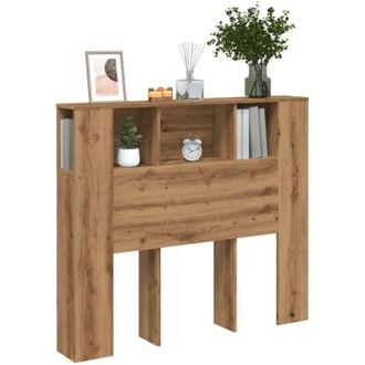 vidaXL Cabecero Armario Madera Ingenier&iacute;a Roble Artisan 120x19x104,5cm Vidaxl