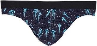 MeUndies UltraModaltm Core Pouch Front Thong Mens Underwear Starry Jellies : 2XL, Elastane/Synthetic