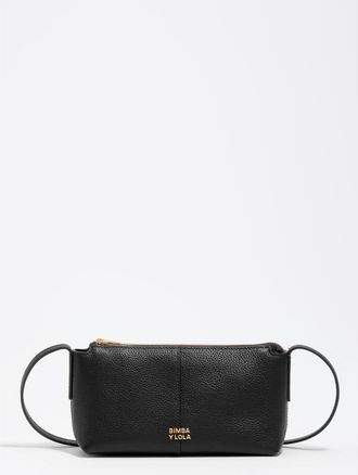 Bimba & Lola Mini Leather Bag in Black at Nordstrom