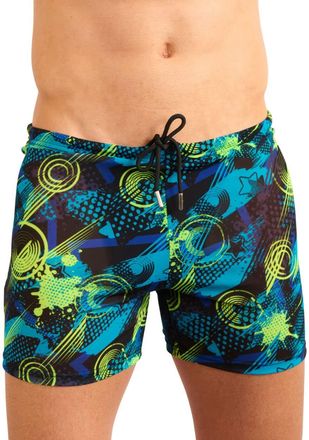 Kiniki Mens Tan Through Swim Shorts Swimwear - Java
