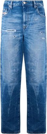 Diesel D-Reggy Jeans - Dames - Regular Fit Jeans - Blauw - W30 - Katoen - Jeans