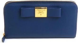 Prada Pre-owned Wallets, female, Blue, Size: ONE SIZE Pre-owned Vintage Wallet