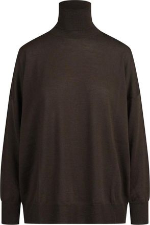 Jucca Truien & Vesten, Dames, Bruin, S, Wol, Coltrui Trui
