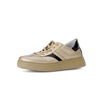 Gabor Sneaker - Dames - Schoenen - Beige - Maat: 40 1/2 EU Leer