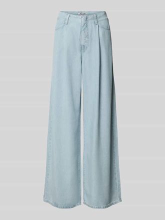 M.A.C Wide Leg Jeans im 5-Pocket-Design Modell Naila in Hellblau, Gr&ouml;&szlig;e 36/30