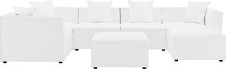 ModWay Saybrook Outdoor Patio Upholstered 7-Piece Sectional Sofa