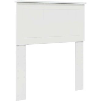 vidaXL Cabecero Brillante 75 Cm Madera Contrachapada Vidaxl