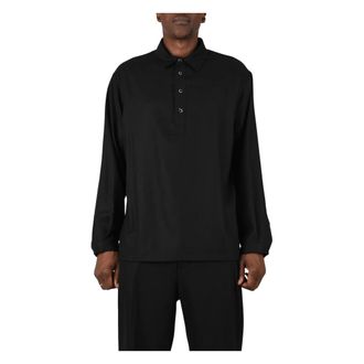 Nine In The Morning Polo shirts - Heren - Tops - Zwart - Maat: XL