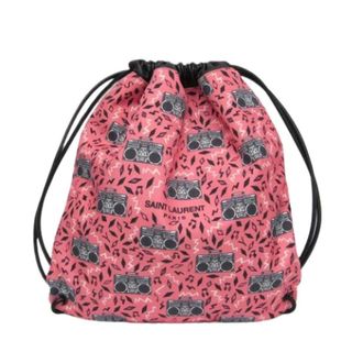 Saint Laurent Pre-owned Teddy Drawstring Bag 553919 - - Pre-owned - Donna - Rosa - ONE SIZE