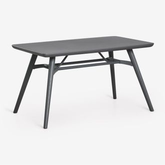 Sklum Mesa De Jard&iacute;n Rectangular 135x80 Cm En Polipropileno Scand Sklum