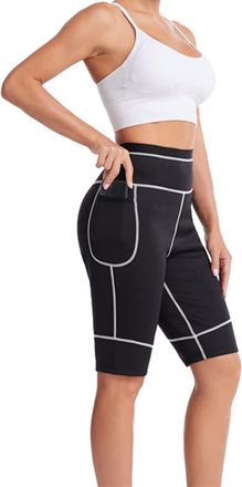 Generic 2024 New Shapewear for Women Profuse Pants Pants Hip Body Lift Exercise Shapeware Slimming Waste Trainer (Black, M)