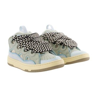 Lanvin Womens Curb Sneaker Beige Synthetic