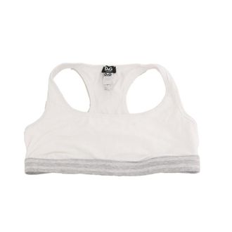 Dolce & Gabbana Sleeveless Tops, female, White, Size: M Racerback Sports Bra