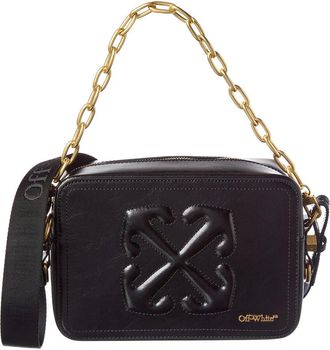 Off-white Logo Medium Leather Crossbody