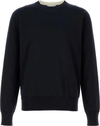 Jil Sander Sweater met ronde hals - Blauw