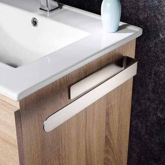 OEM Porte-serviettes Sans Per&ccedil;age Porte-serviettes De Salle De Bain Anneau Porte-serviettes En Acier Inoxydable Bross&eacute; Auto-adh&eacute;sif 37cm