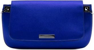 Gucci Pre-owned Clutches, female, Blue, Size: ONE SIZE Pre-owned Clutch