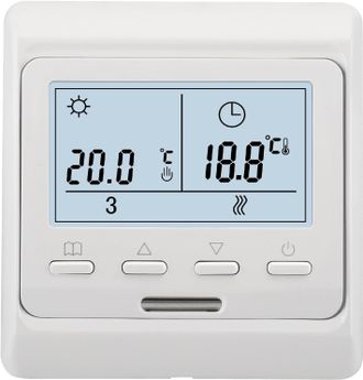 OEM Termostato Interior Wg806, Programaci&oacute;n Semanal, Ac230v, 6 Periodos De Tiempo, 3a, Pantalla Digital Lcd, Para Sistema De Calentamiento De Agua Con Fun