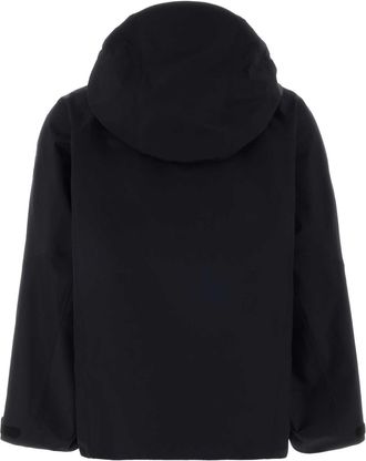 Moncler Womens Jacket Windbreaker Blue Polyamide