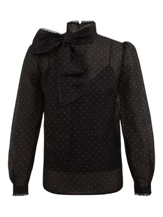 Zimmermann Blusa a pois - Nero