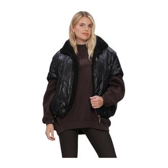 Deblon Sports Hazel Bodywarmer Omkeerbaar - Dames - Sport - Zwart - Maat: S/M Zijde