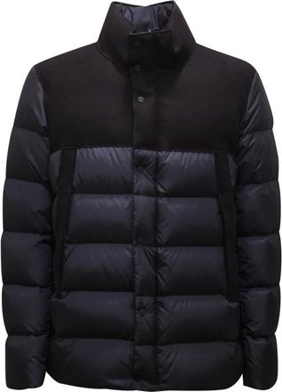 Herno Piumino Down Jacket E - male - Herno - Winter Jackets - Blue - 2XL - Jackets