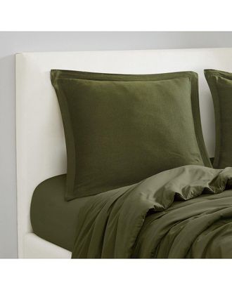 Brooklyn Loom Flax Linen Euro Sham