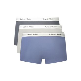 Calvin Klein Cotton Tri-Pack Boxer Shorts - Blue