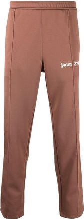 Palm Angels side-stripe track pants - men - Polyester/Polyester - S - Brown