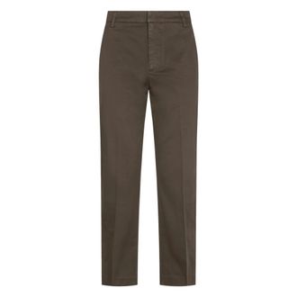 Dondup Broeken, Dames, Bruin, W27, Bruine Casual Broek