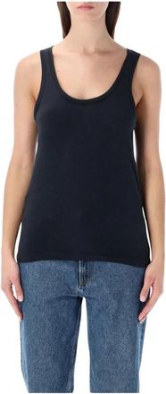 American Vintage Gamipy Tanktop - Dames - Tops zonder mouwen - Zwart - L - Katoen - Tops