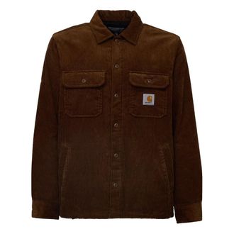 Carhartt Work in Progress Whitsome Shirt Jac - - Shirts - Uomo - Marrone - XL