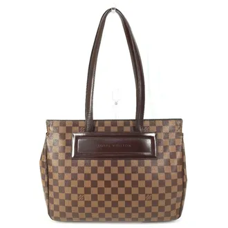 Louis Vuitton Brown Damier Canvas Shoulder Bag Tote Bag (Pre-Owned)