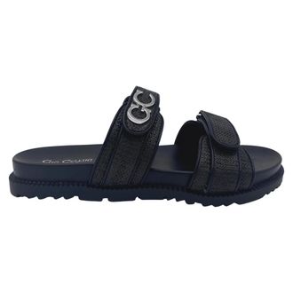 Gio Cellini Sliders, female, Black, Size: 10 US Sandali Nappa