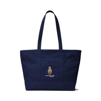 Polo Ralph Lauren Shopping Bags, male, Blue, ONE SIZE, Tote Large Bag