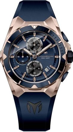 Technomarine Ocean Chronograph Quartz Blue Dial Mens Watch TM-318147