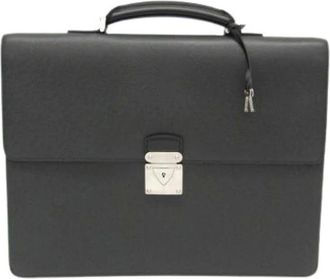 Louis Vuitton Pre-owned Handbags, male, Black, Size: ONE SIZE Pre-owned Robusto 1 briefcase