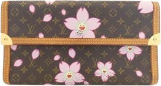 Louis Vuitton Pre-owned Wallets, female, Multicolor, Size: ONE SIZE Pre-owned Long wallet (tri-fold)
