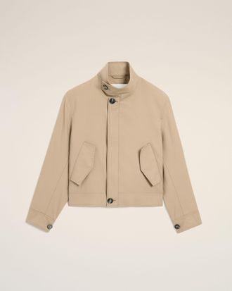 Ami Beige New Wool Harrington Jacket Beige - XXL - for Men