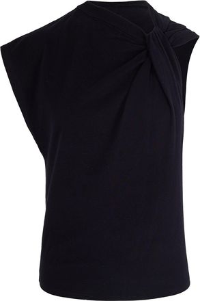 Isabel Marant Asymmetric Twist Detail T-Shirt