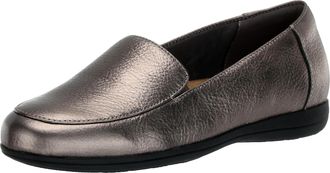 Trotters Deanna Pewter Leather T2055-033 Womens