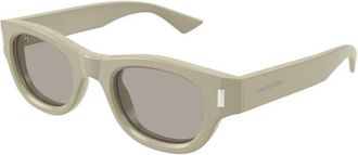 Saint Laurent Authentieke SL 761 003 Bril - Premium Kwaliteit! - unisex - Zonnebrillen - Groen - 49 MM - Accessoires